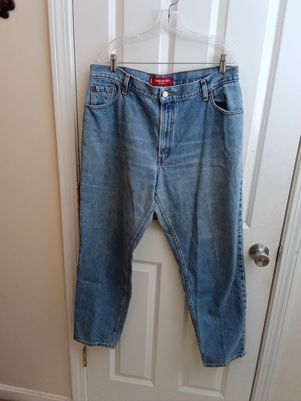 LEVIS STRAUSS & CO London Fog Relaxed-Fit Light Blue Women’s Jeans SIZE 18M